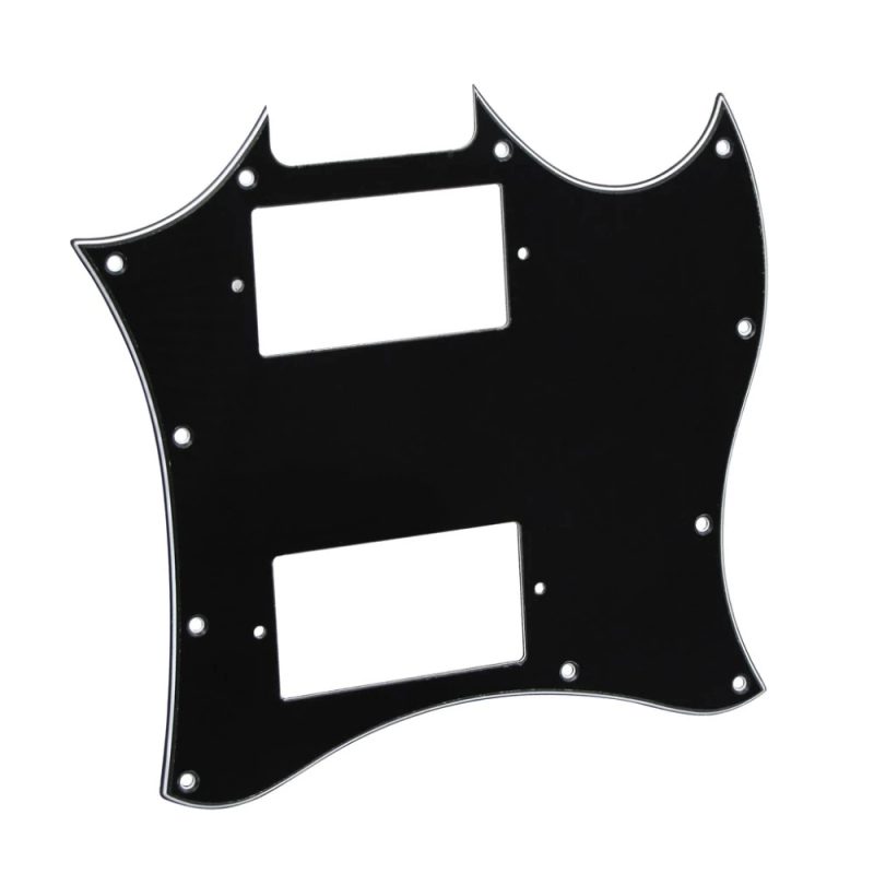 Epiphone Sg Full Face Pickguard Sg G Scratch Plate Black Guitar