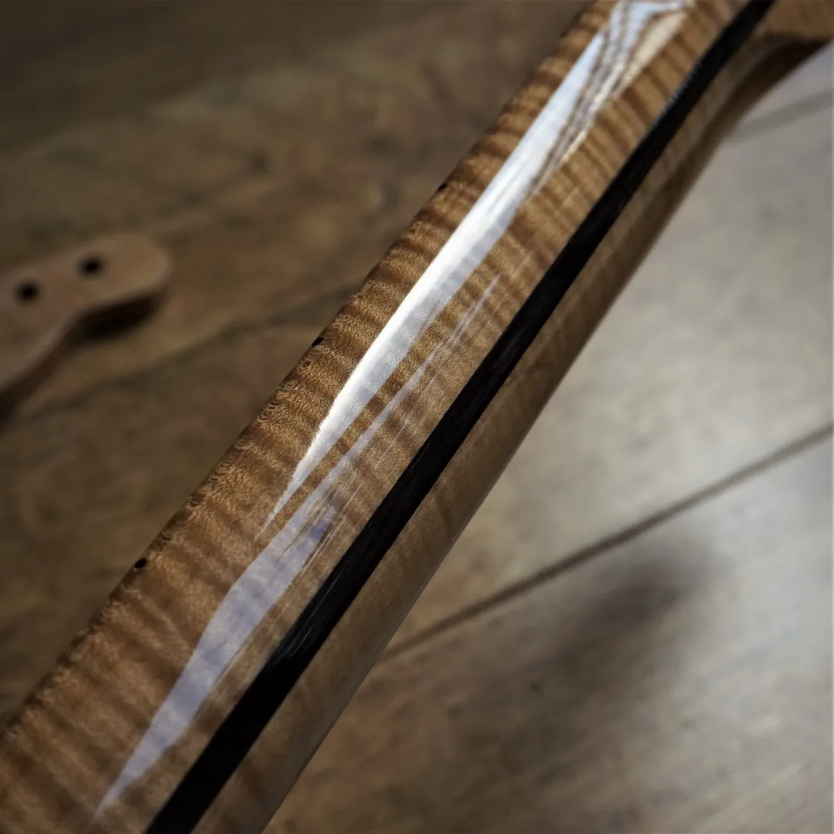 Roasted maple Guitar Anatomy neck