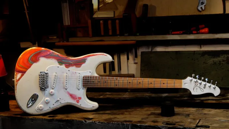 Michael Lagerstedt's custom guitar build
