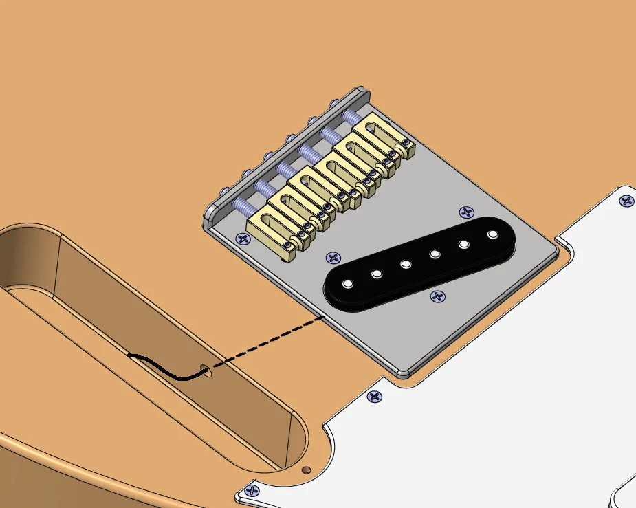 Figure 3C: Control plate wire 1