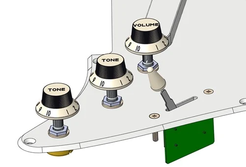 Figure 4D: knobs strat fit