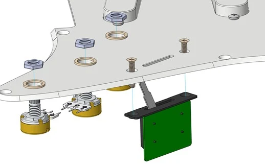 Figure 4C: pots switch strat fit