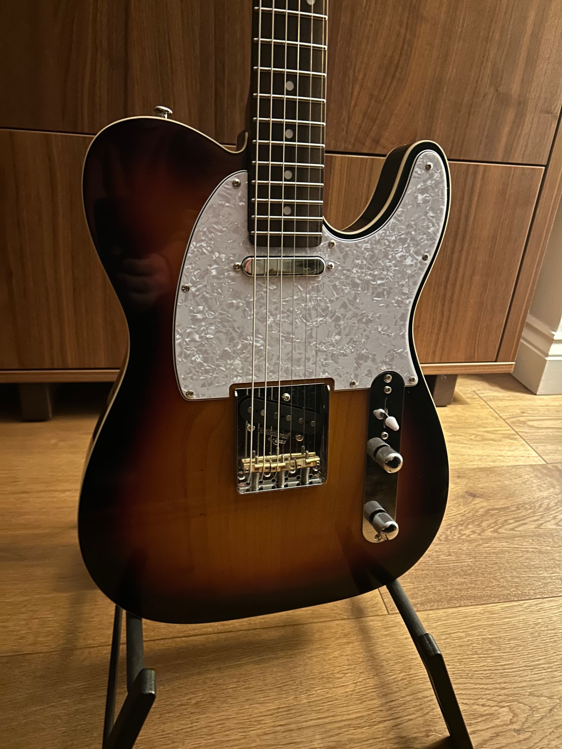 First build - Tele sumburst