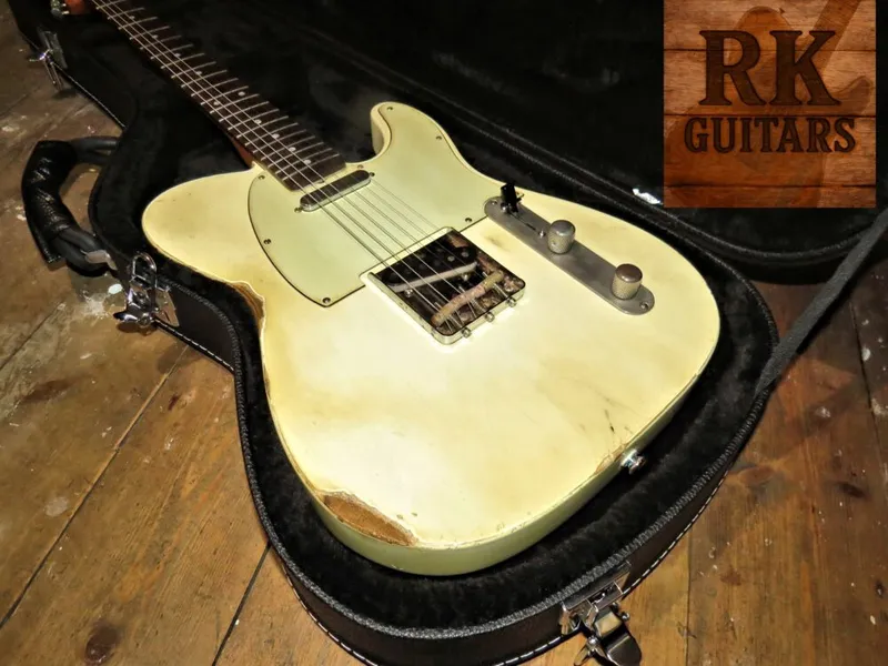 R.K Guitars, standout aged finish!