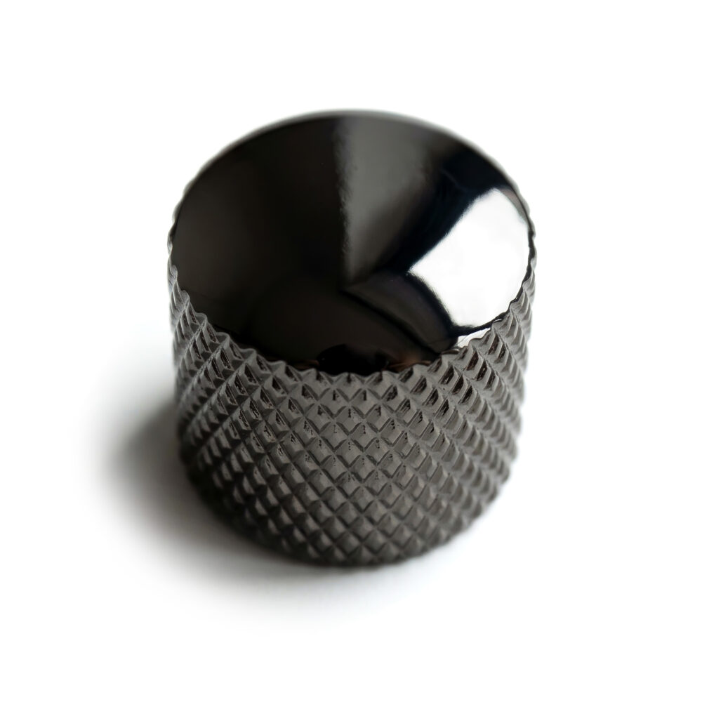 Telecaster Metal Tone and Volume Knobs - Black