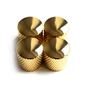 Telecaster Metal Tone and Volume Knobs - Gold