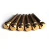 Brass flat top bridge pins by Guitar Anatomy