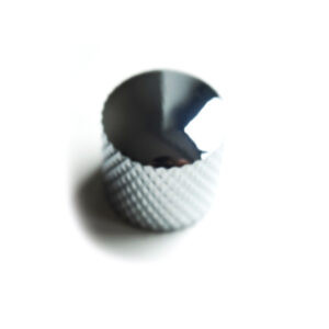 Telecaster Metal Tone and Volume Knobs - Chrome