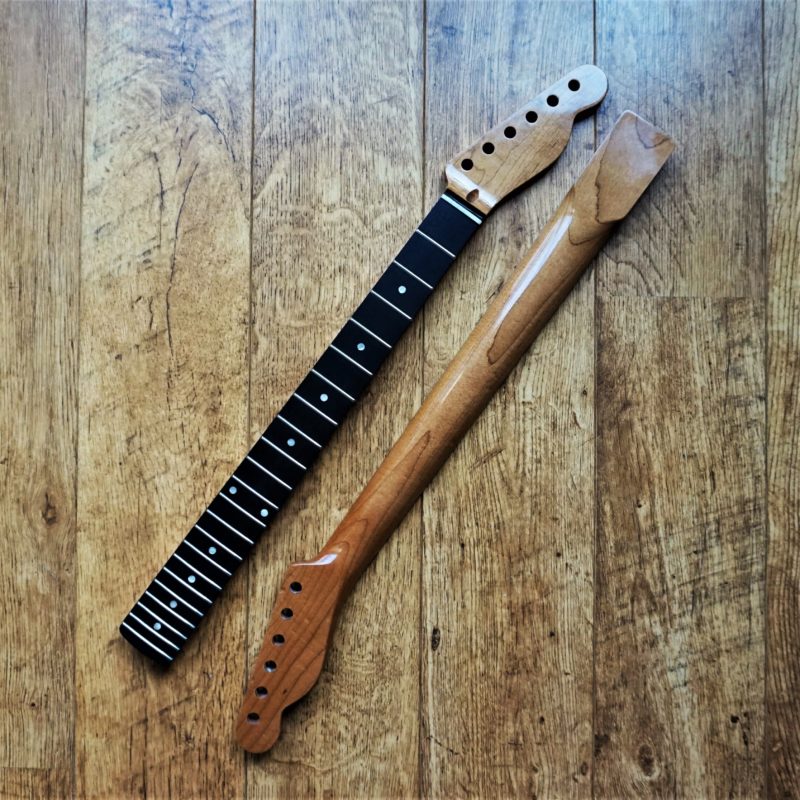 Roasted Maple Telecaster Guitar Neck Rosewood Board Torrified | Guitar ...