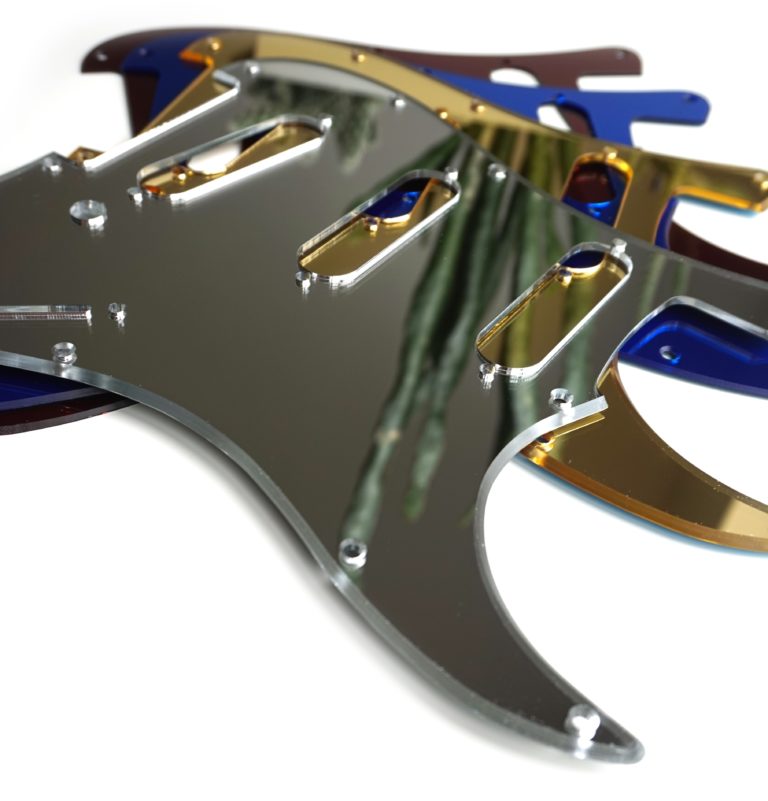 Mirror Stratocaster Pickguard Scratchplate | Guitar Anatomy