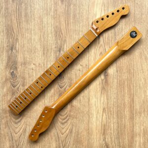 Roasted Torrefied Baked Maple Telecaster Guitar Neck