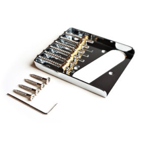 Telecaster Vintage Ashtray Bridge - 6 Individual Brass Saddles