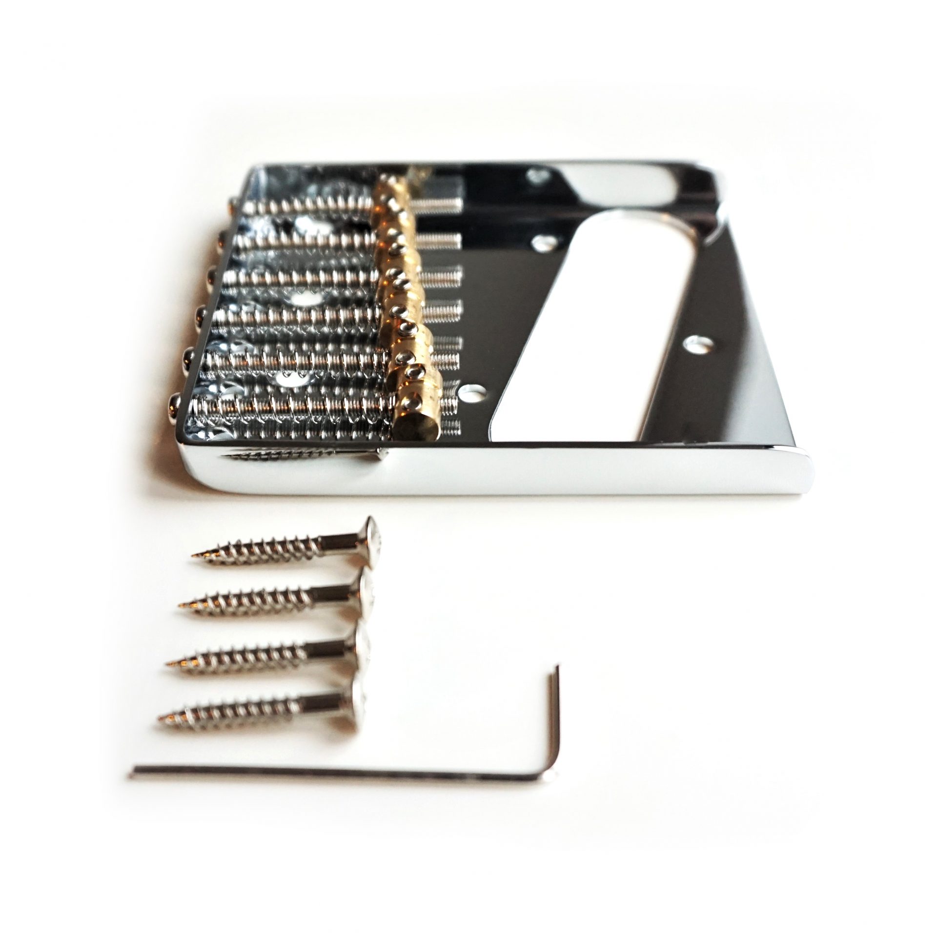 6 saddle Telecaster bridge by Guitar Anatomy