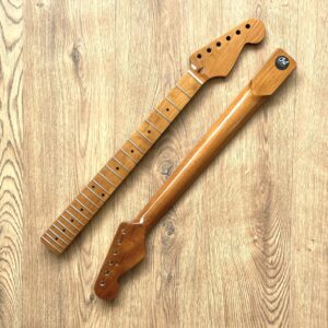 Roasted Maple Stratocaster Guitar Neck Gloss