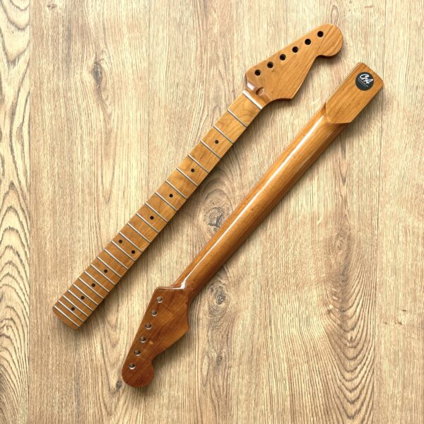 Roasted Maple Stratocaster Guitar Neck Gloss