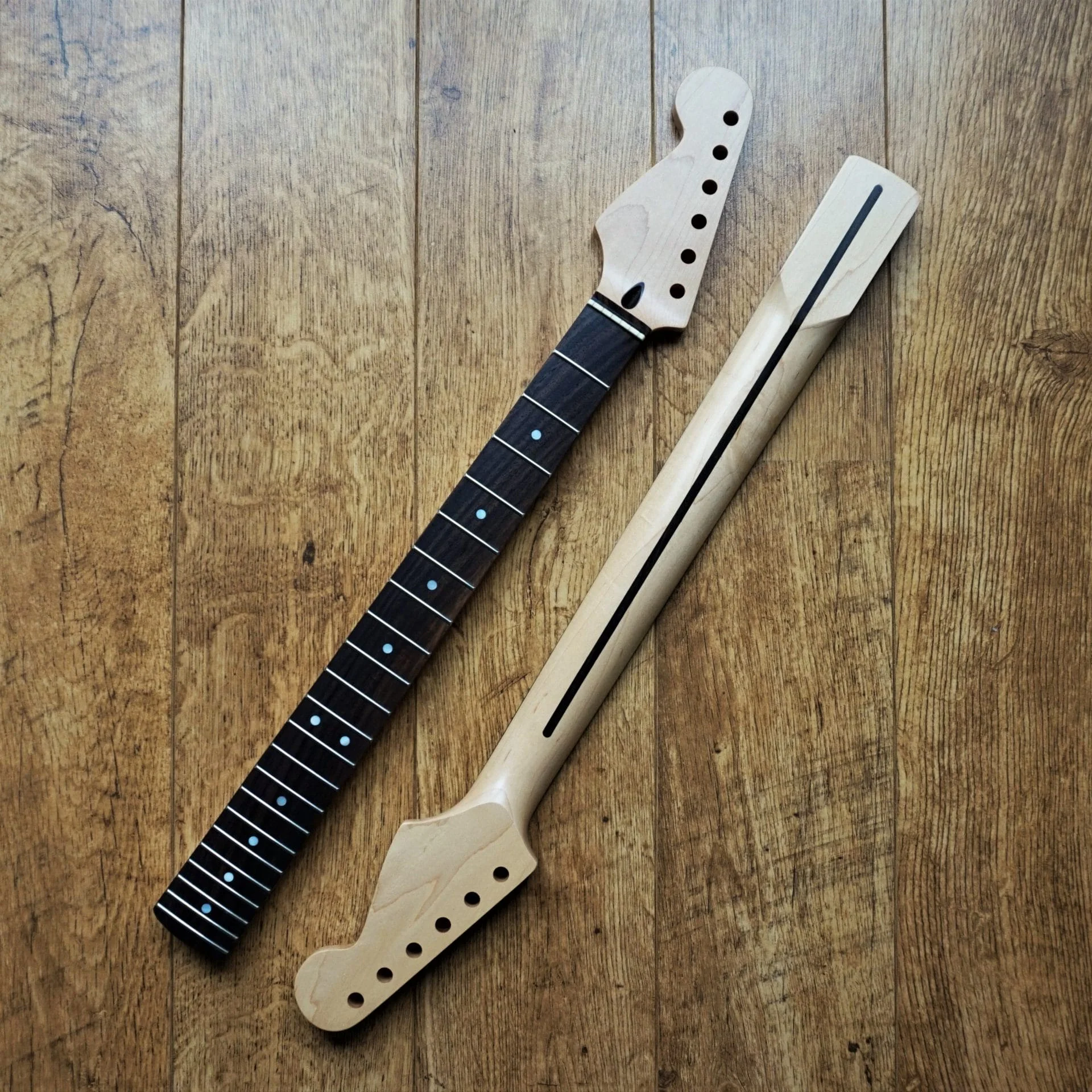 Left Handed Rosewood Guitar Neck by Guitar Anatomy