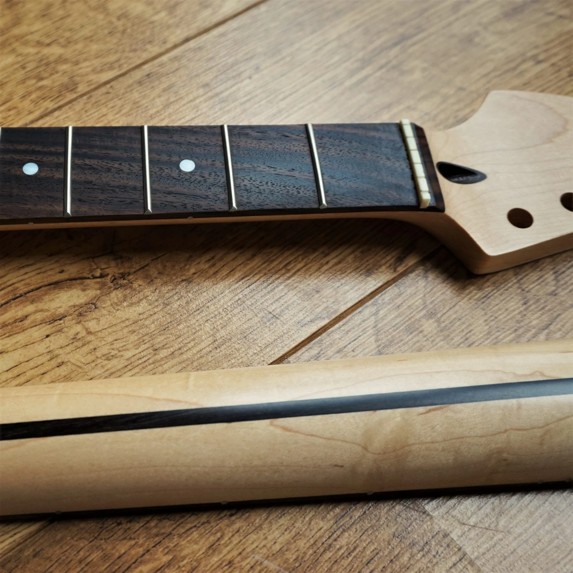 Left Handed Rosewood Guitar Neck by Guitar Anatomy