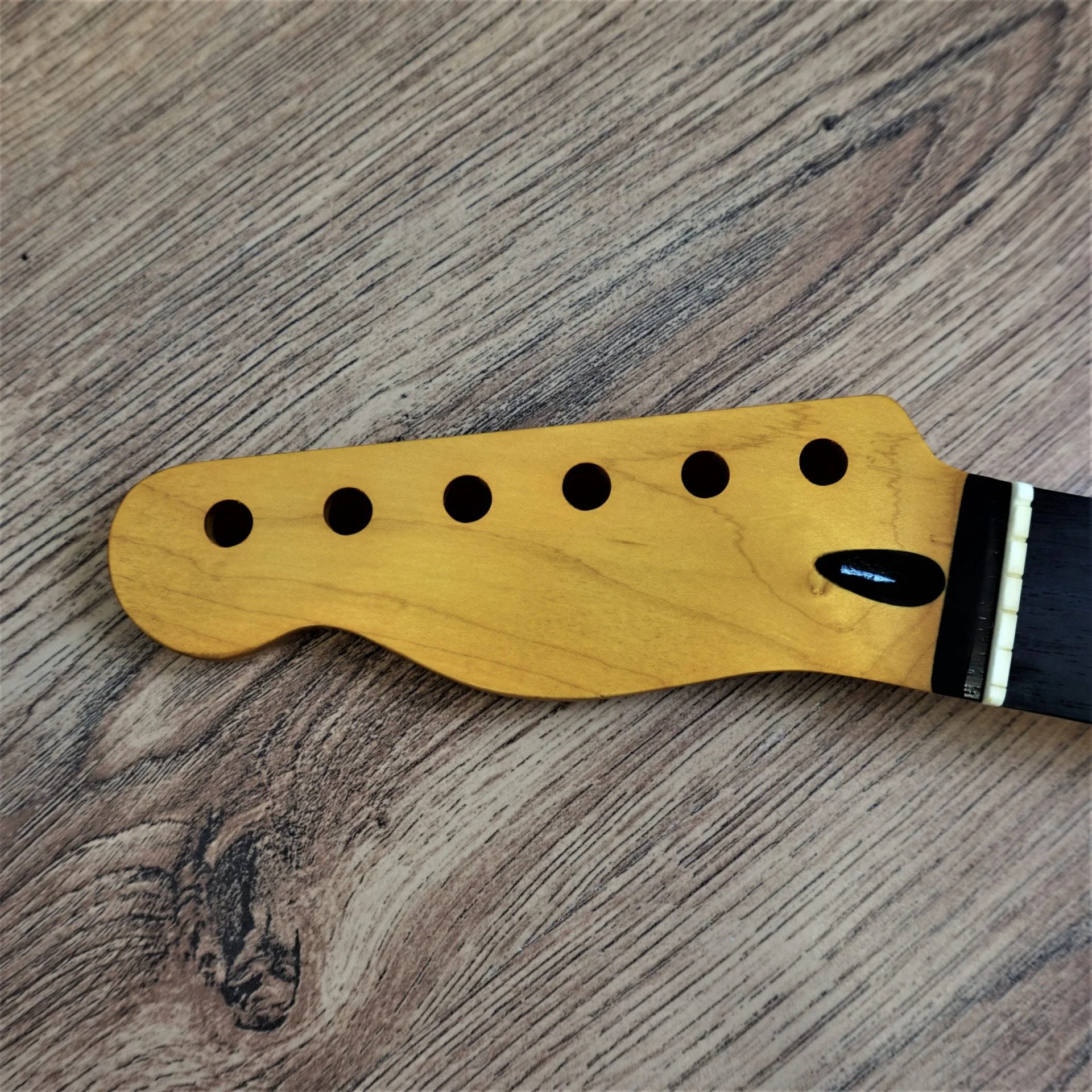 Left Handed Rosewood Telecaster Neck by Guitar Anatomy