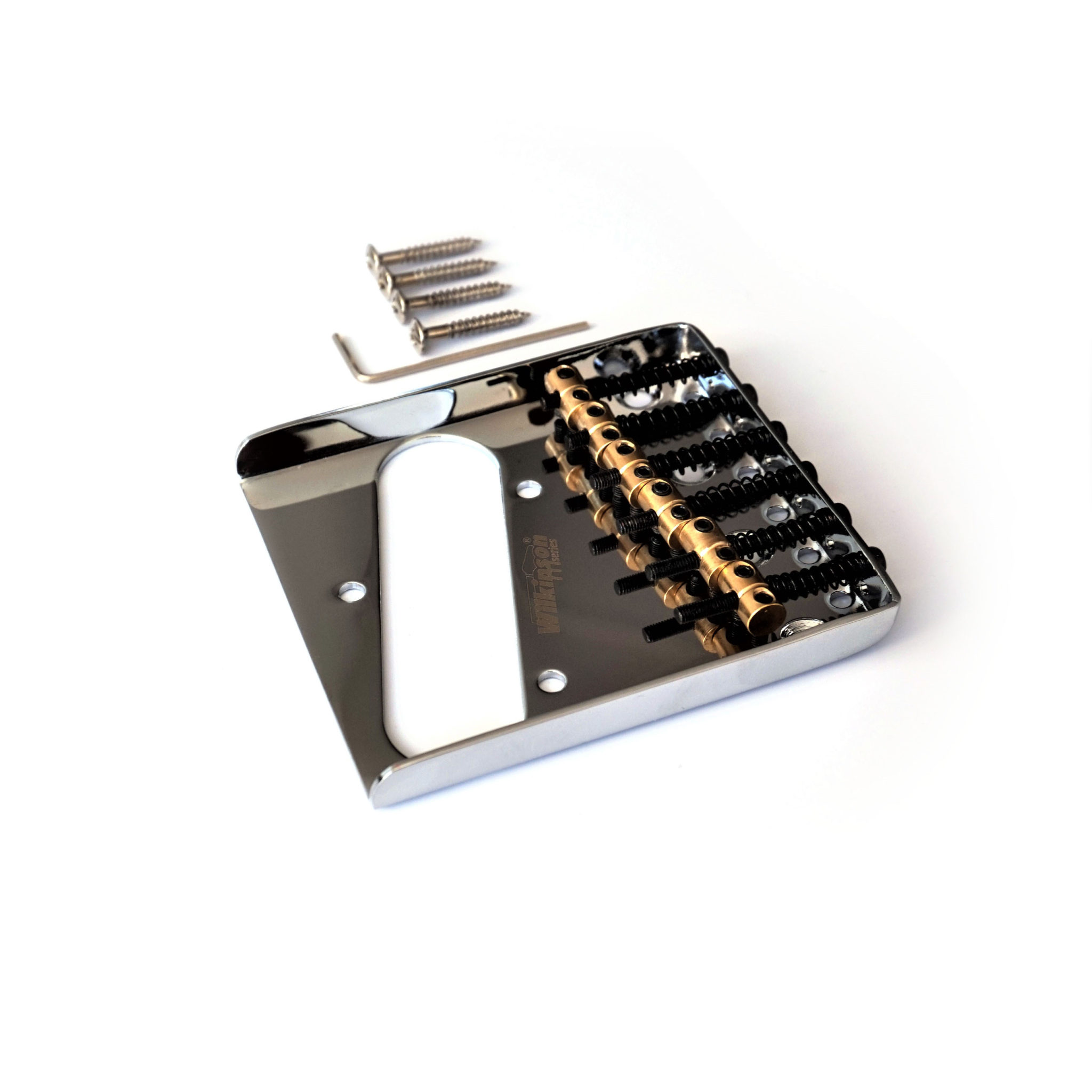 Wilkinson Telecaster Bridge With 6 Brass Saddles Guitar Anatomy