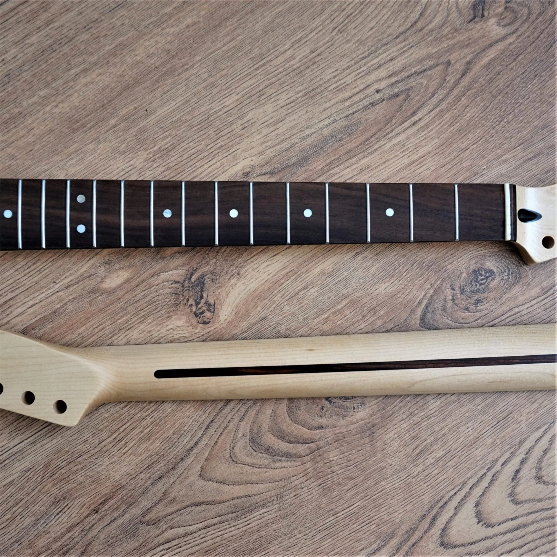Left Handed Rosewood Telecaster Neck by Guitar Anatomy