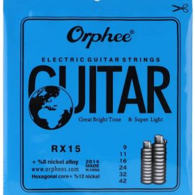 Orphee 9-42 Electric Guitar Strings Light RX15