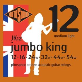 ROTOSOUND - JK12 Phosphor Bronze 12-54 Acoustic Guitar Strings