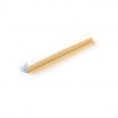 42mm / 43mm Bone Guitar Nut – Unbranded, Fits Stratocaster Telecaster Strat Tele – Raw, Ready To Shape