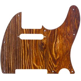 Telecaster Pickguard Scratch Plate Textured Wood Effect Fits Fender USA