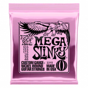 Ernie Ball Guitar Strings - MEGA SLINKY 10.5-48
