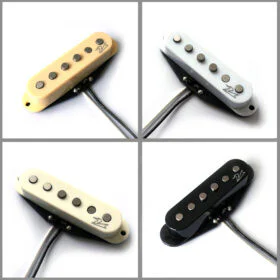 Fuzzy Duck™ Silver Series Single Coil Pickups for Stratocasters