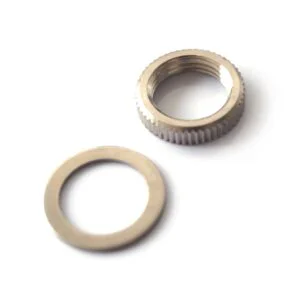 Nut and Washer set to fit Epiphone and Gibson Toggle switches by Guitar Anatomy