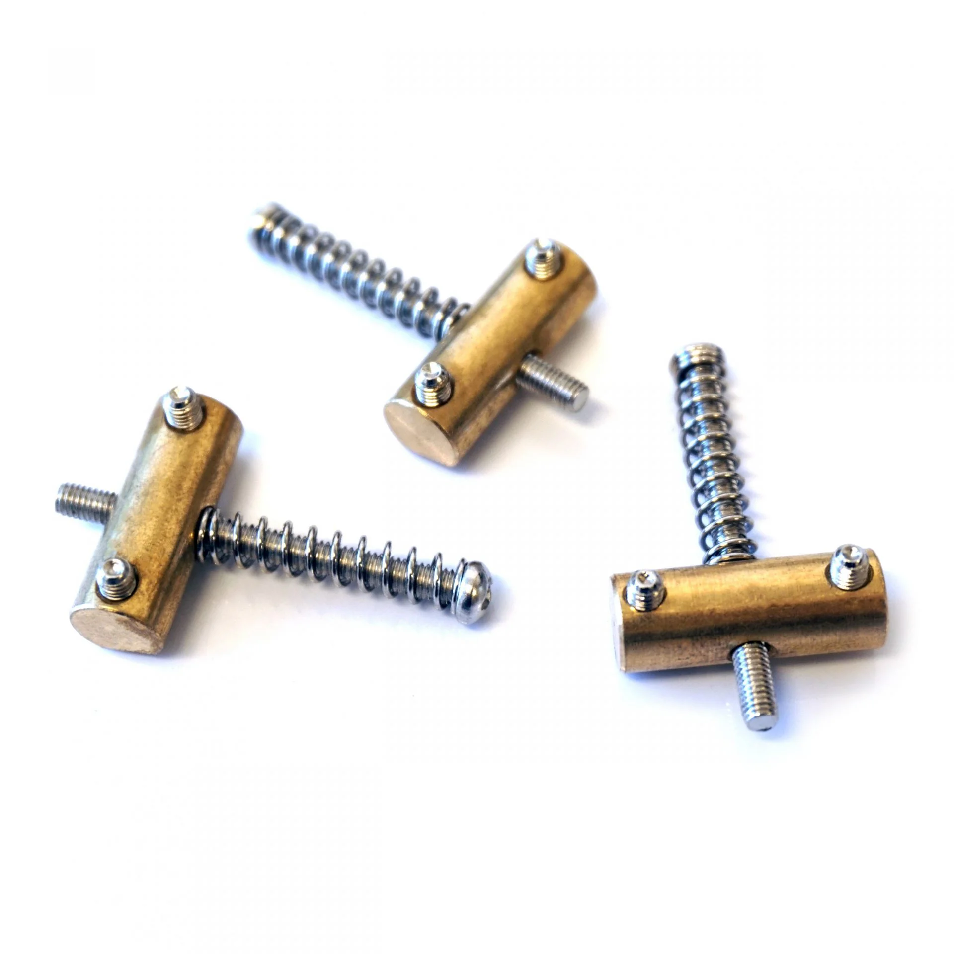 Compensated Brass Saddles by Guitar Anatomy