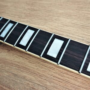 Jazzmaster Rosewood and Roasted Maple Guitar Neck Gloss 21 Fret Jumbo with Pearl Inlays | Guitar Anatomy