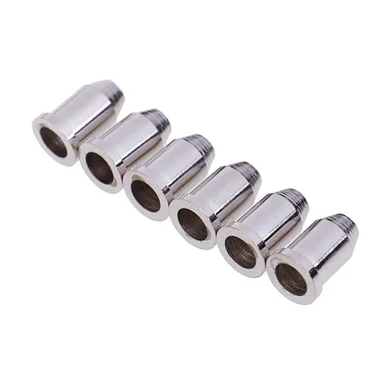 Telecaster Vintage Ashtray Bridge with String Ferrules - Brass Saddles - Image 4