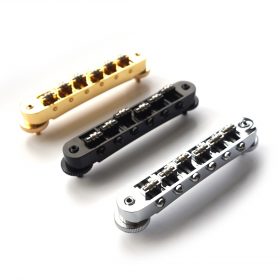 Roller Saddle Tune-O-Matic Bridge for Gibson Les Paul, Bigsby, SG, ES, Dot