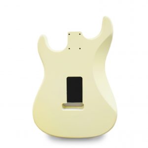 Lemon Cream Stratocaster Guitar Body by Guitar Anatomy