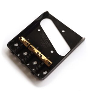 Black Wilkinson Tele Bridge - Guitar Anatomy