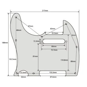 LH Telecaster Aluminium