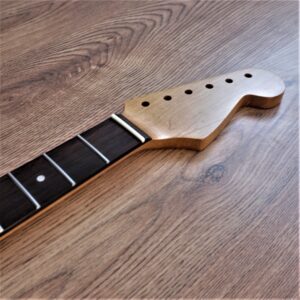 Roasted Maple and Rosewood Guitar Neck by Guitar Anatomy