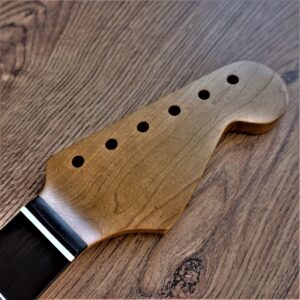 Roasted Maple and Rosewood Guitar Neck by Guitar Anatomy