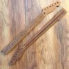 Telecaster Compatible Roasted Maple Vintage Guitar Neck Nitro Satin 21 Fret Unfinished
