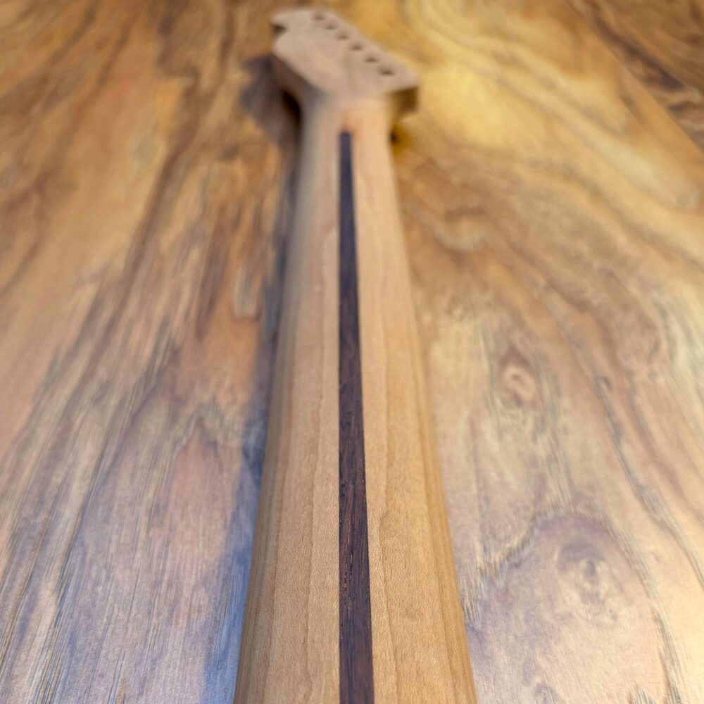 Telecaster Compatible Roasted Maple Vintage Guitar Neck Nitro Satin 21 Fret Unfinished - Image 7