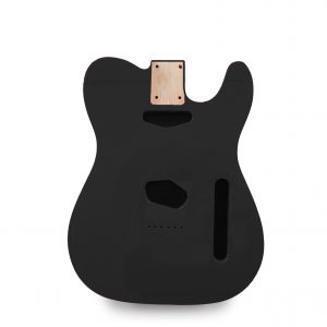 Black Gloss with binding Telecaster Guitar Body by Guitar Anatomy