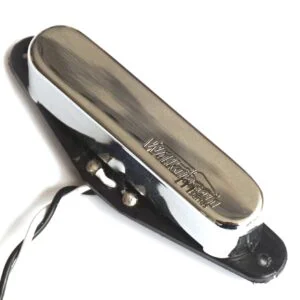 Wilkinson WOV Alnico V Pickup Set Bridge Neck Gold 50s Vintage Single Coil for Telecaster Guitars
