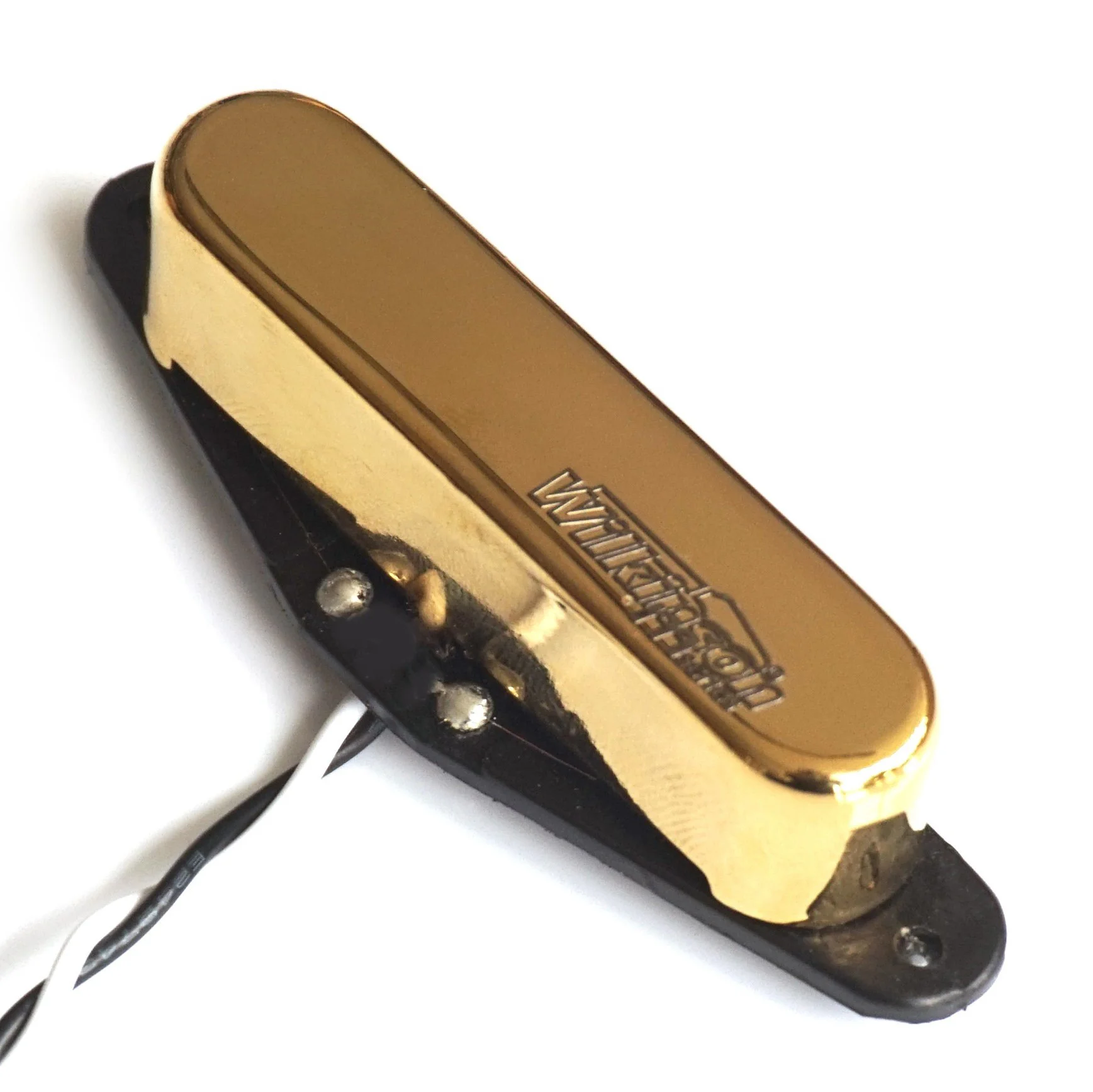 Wilkinson WOV Neck Pickup Vintage Single Coil for Telecaster Guitars - Chrome, Gold