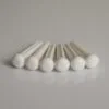 6x White Guitar Bridge Pins