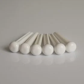 White Guitar Bridge Pins String Pegs