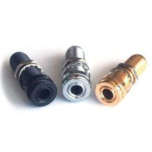 Long Barrel End Pin Strap Guitar Jack Input Socket for Acoustic or Electric Guitar | Guitar Anatomy