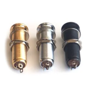 Long Barrel End Pin Strap Guitar Jack Input Socket for Acoustic or Electric Guitar | Guitar Anatomy