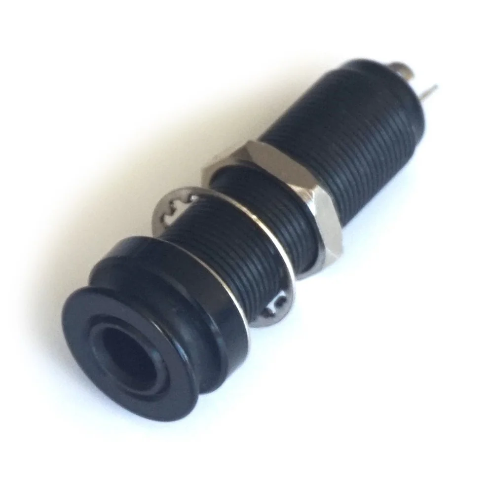 Long Barrel End Pin Strap Guitar Jack Input Socket for Acoustic or Electric Guitar | Guitar Anatomy